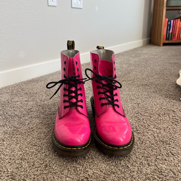 hot pink dr. martens - Picture 3 of 3